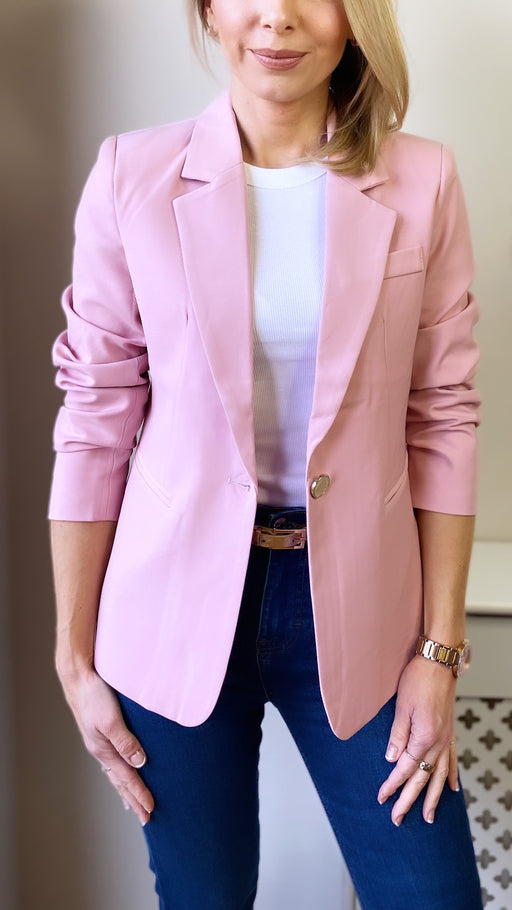 Amara pink blazer