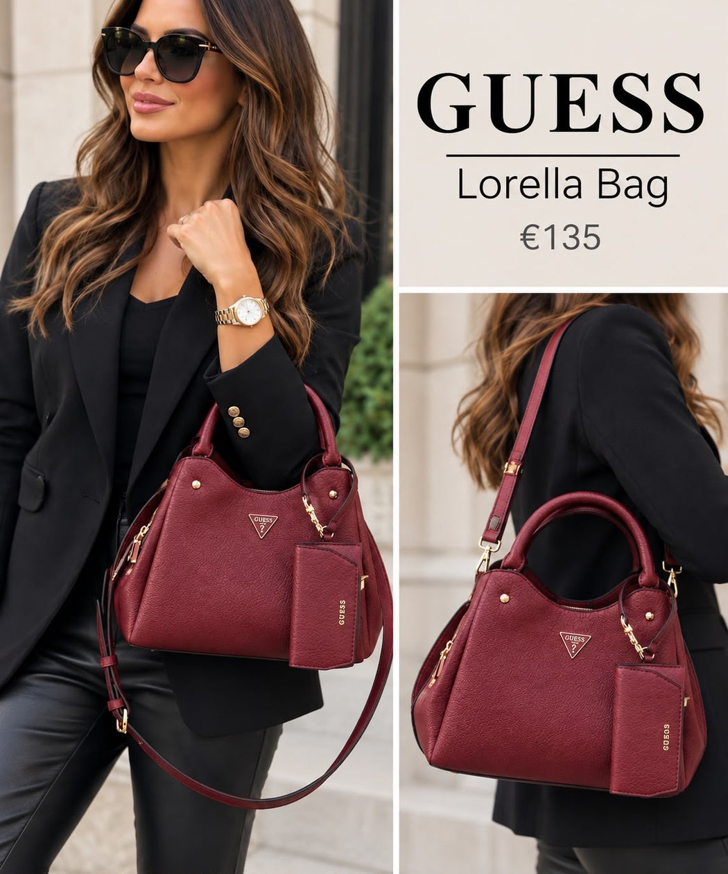Guess wine bag Lorella bg230622