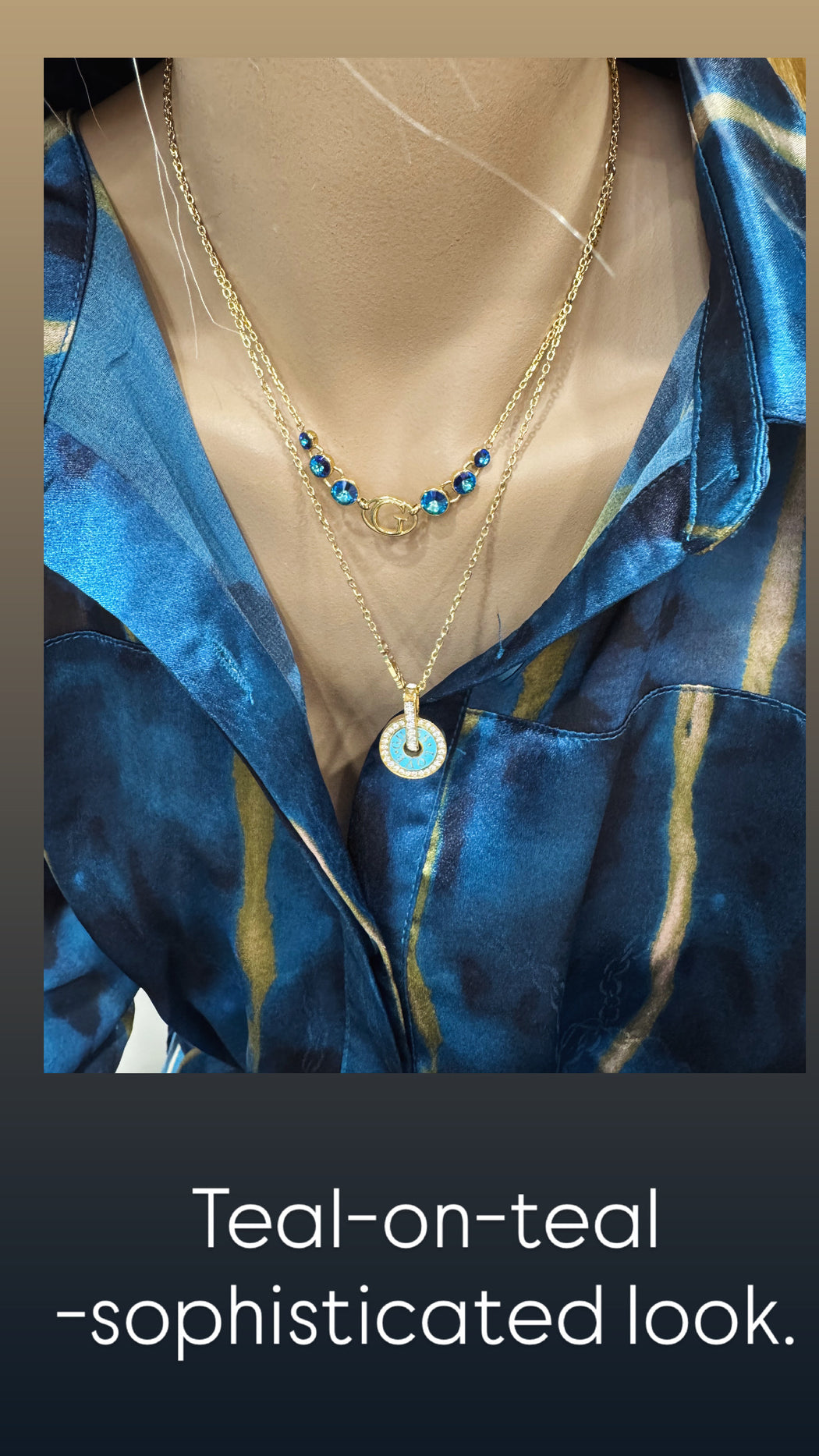JUBN03357 guess necklace