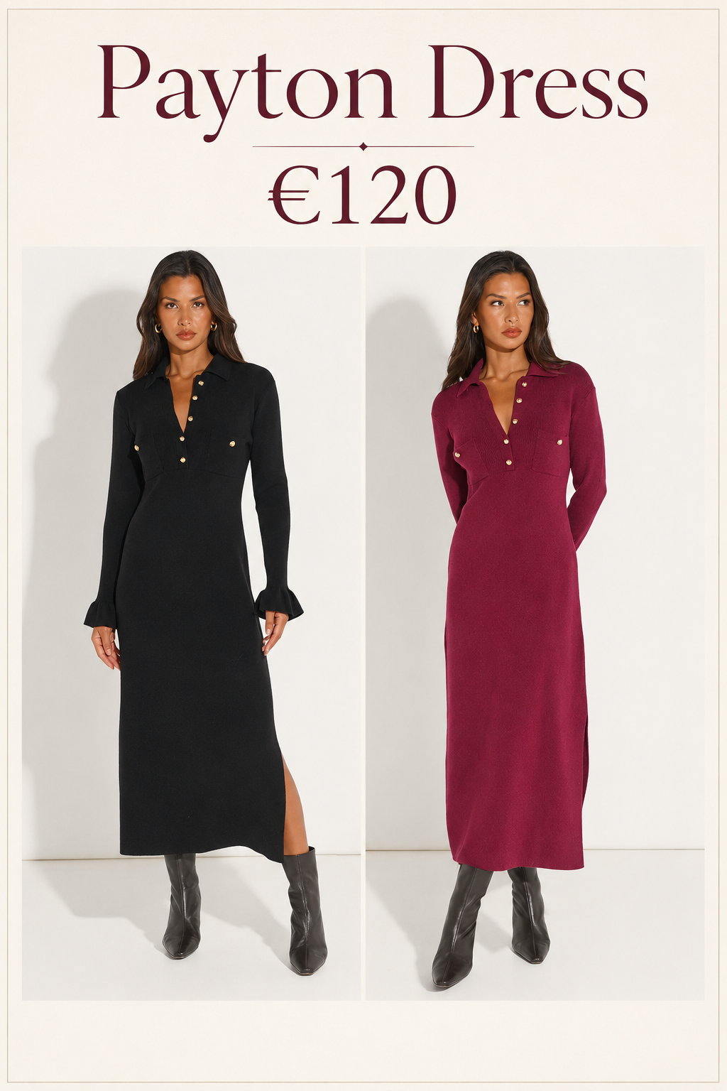 Plum Payton dress