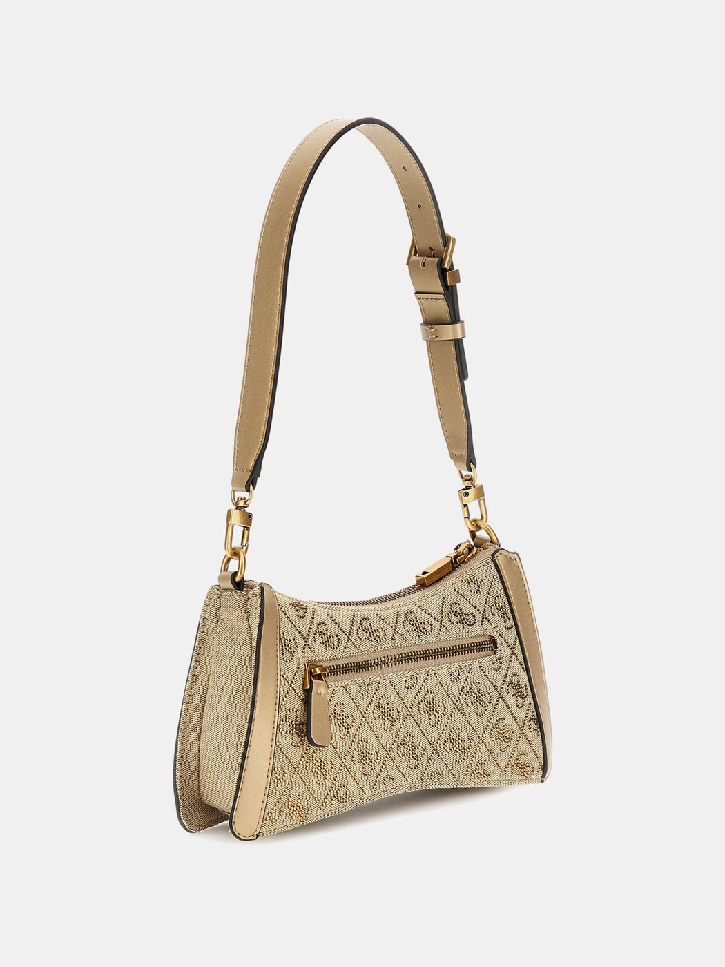 Guess Dili latte logo guess shoulder bag