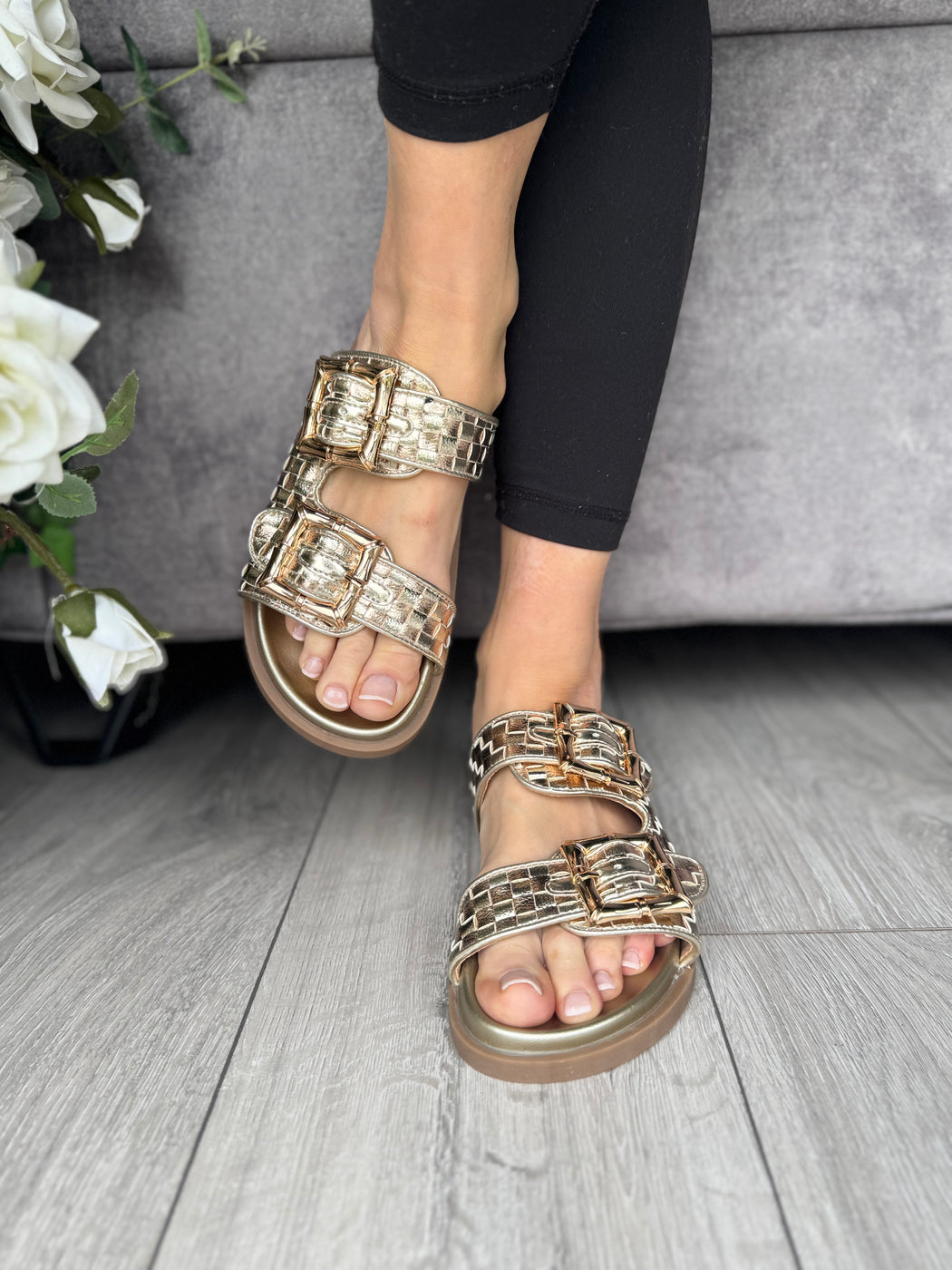 Duxford bling squares loafer
