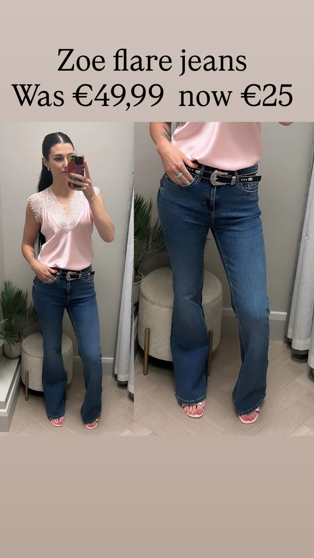 Zoe flare jeans