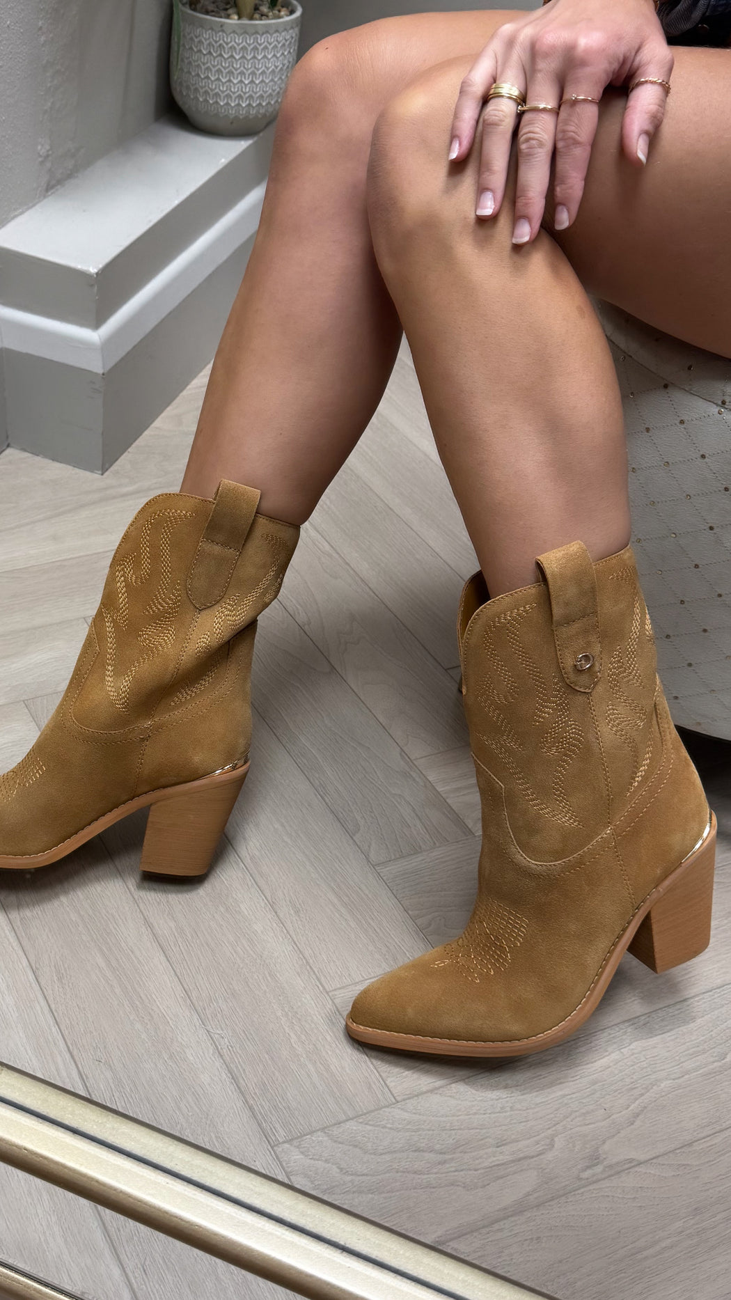 Guess 3/4 suede boots FLTSALSUE10