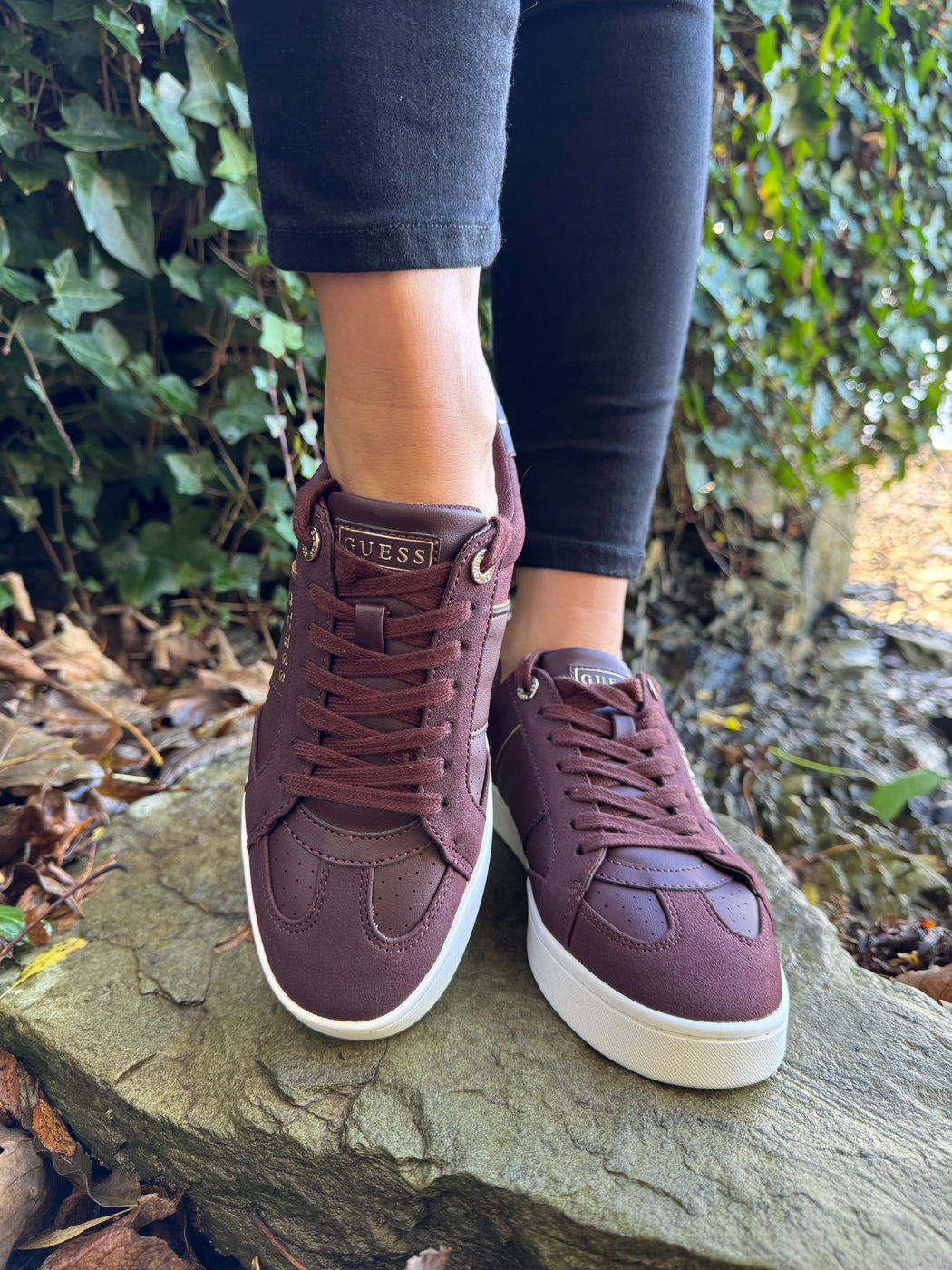 Guess jrone wine sneaker flfjr8pel12