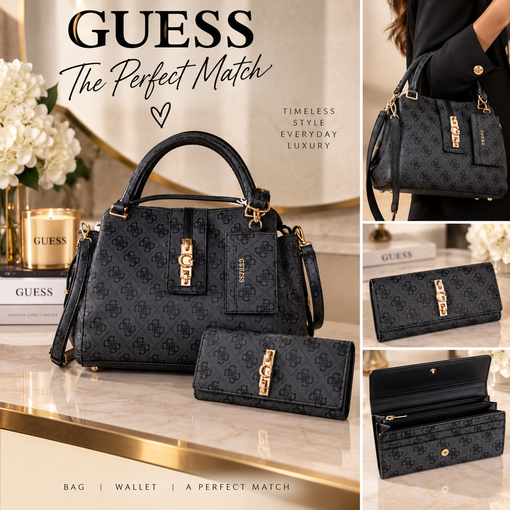 Guess yvonne logo sg237806 coal logo
