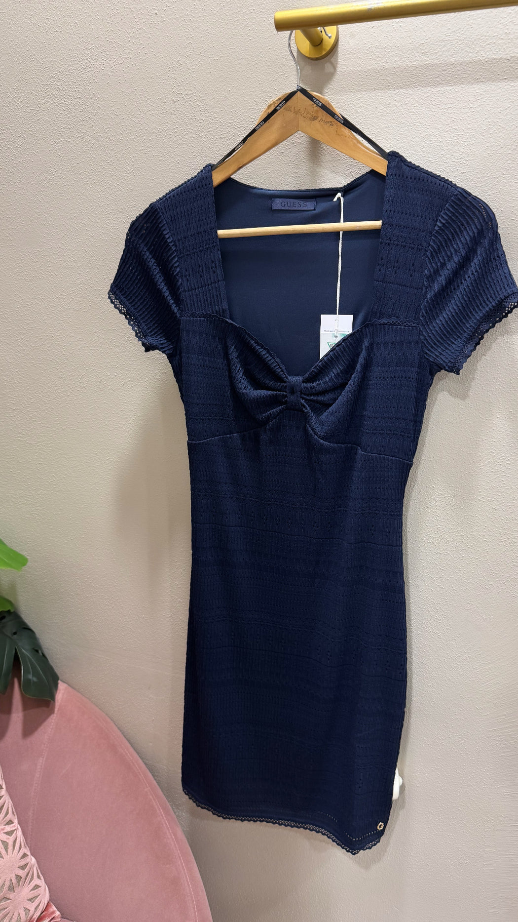 Guess navy Elizabette  dress w6gk15k2950-G7P1