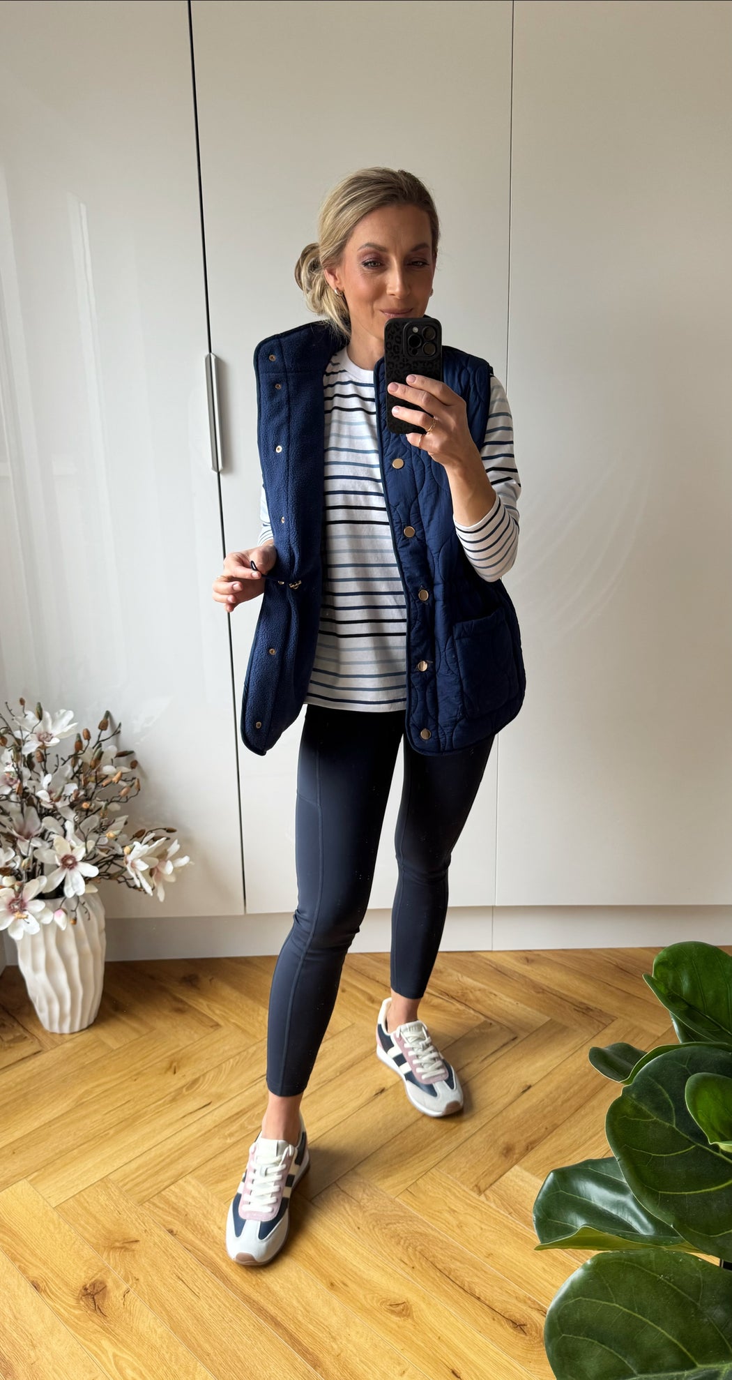 Mandy Gilet Blue