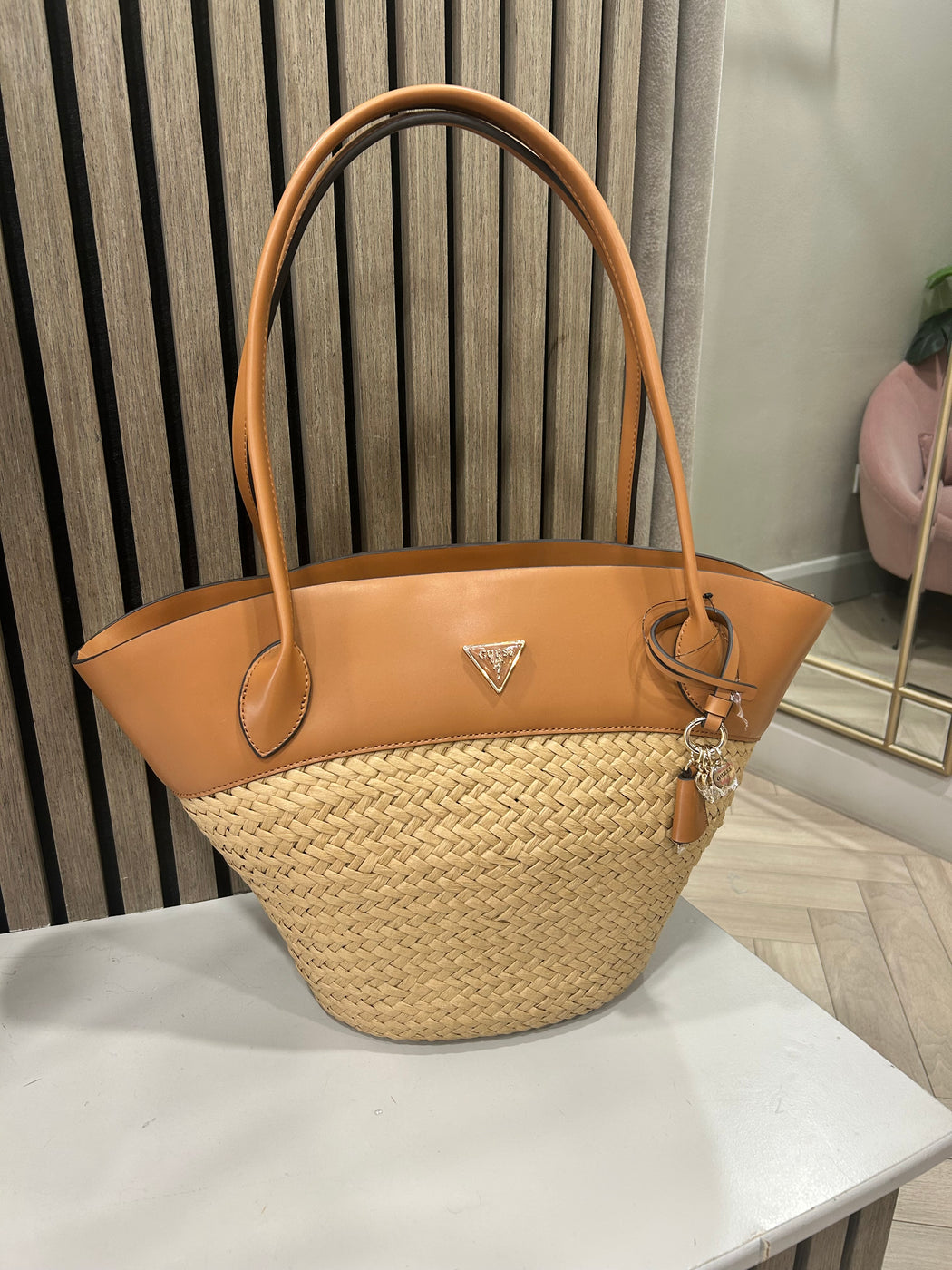 Guess natural/caramel venere bag wg963423