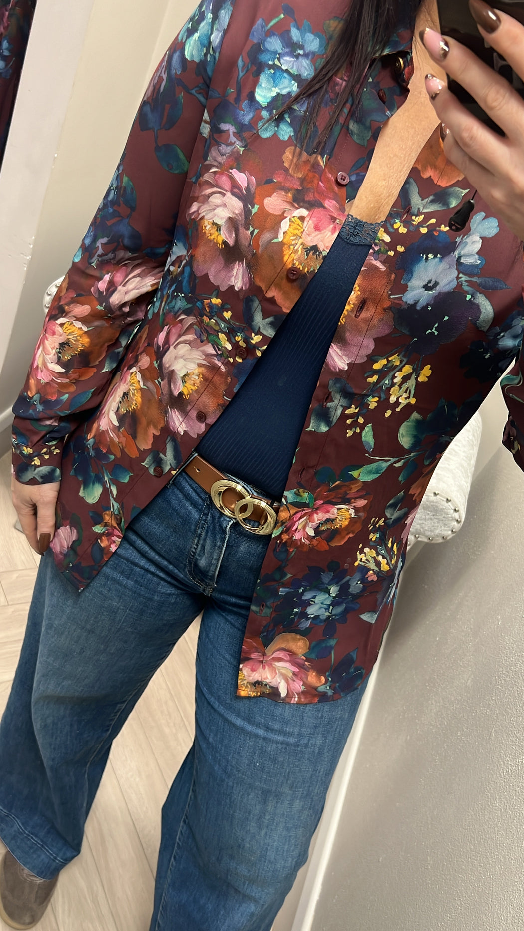 Guess wine guess floral clouis w5bh73wgLA2