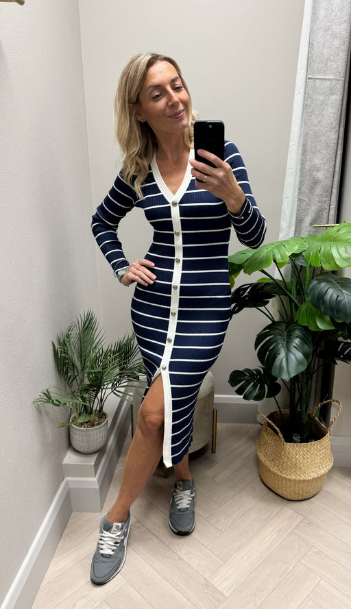 Guess stripped Andrea knit dress W5YK98z2YK2-F7BG