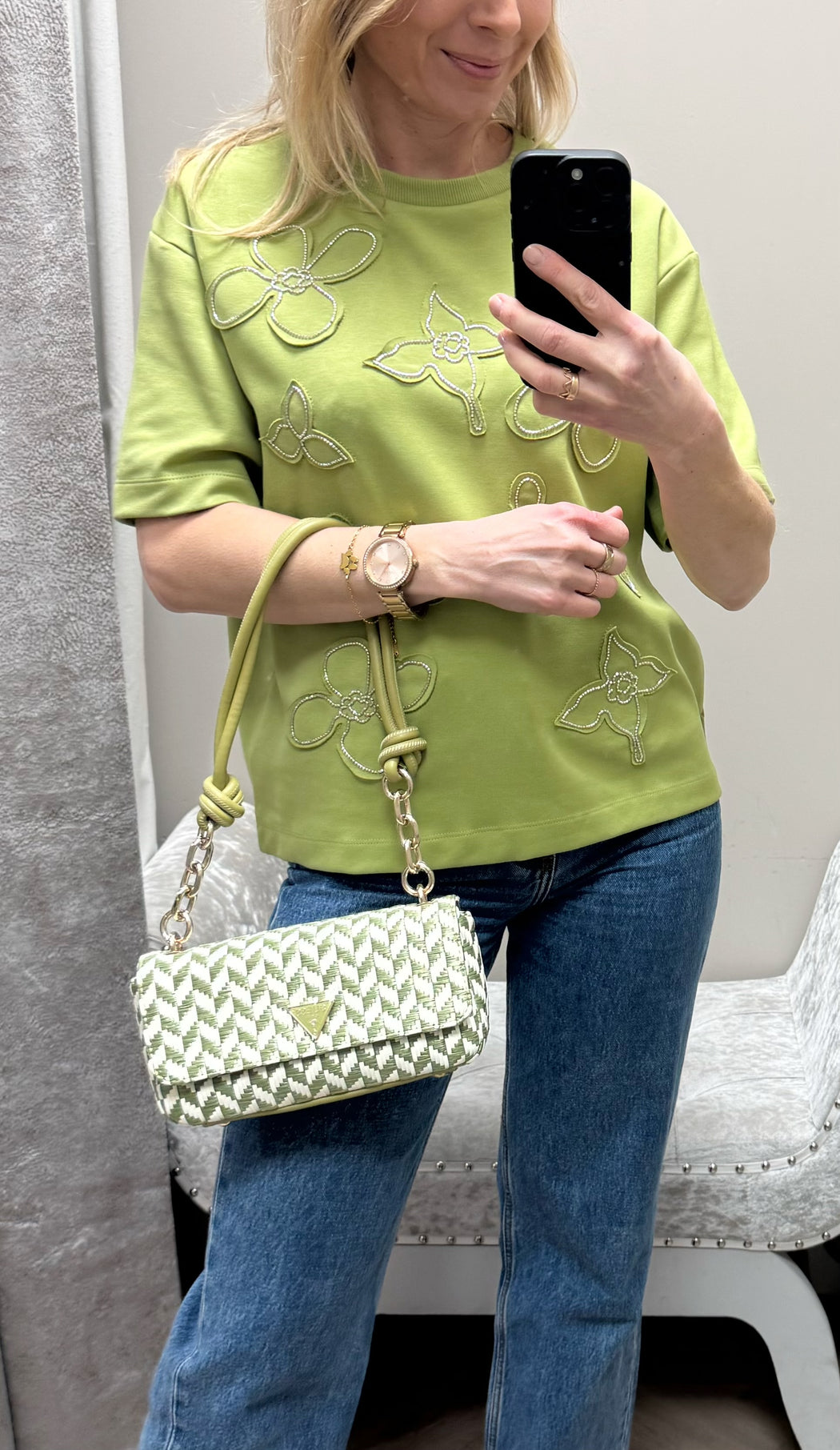 Guess TESSI Olive Bag. WG769119
