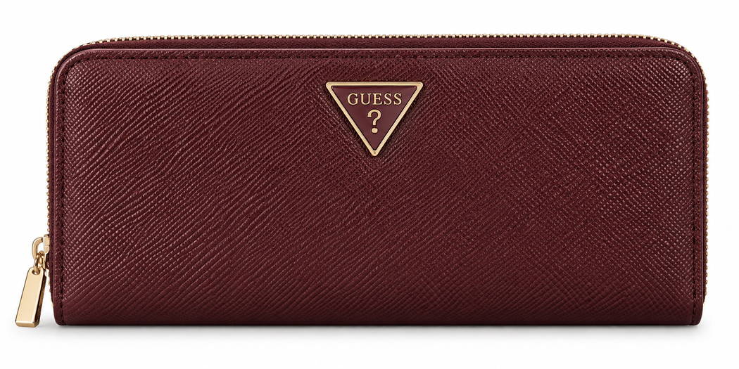 Guess Laurel burgundy wallet zg7459146