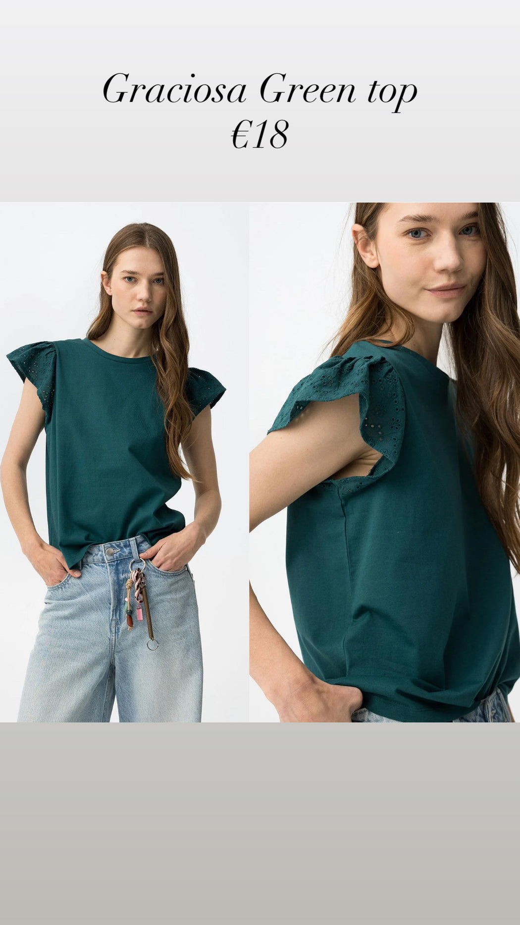 Graciosa Green top
