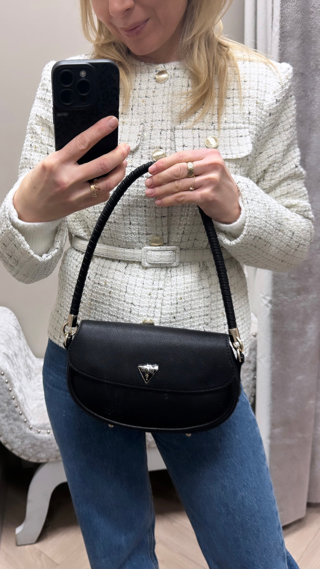 Guess black danya BG991819 mini