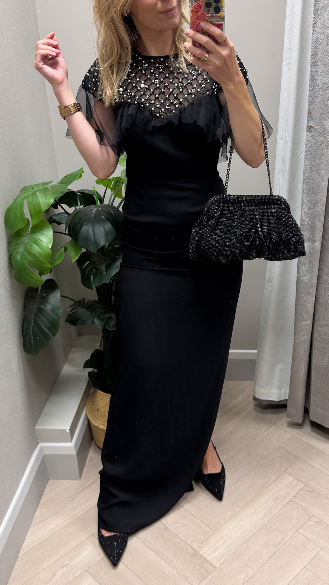 Camellia Virgos black Dress