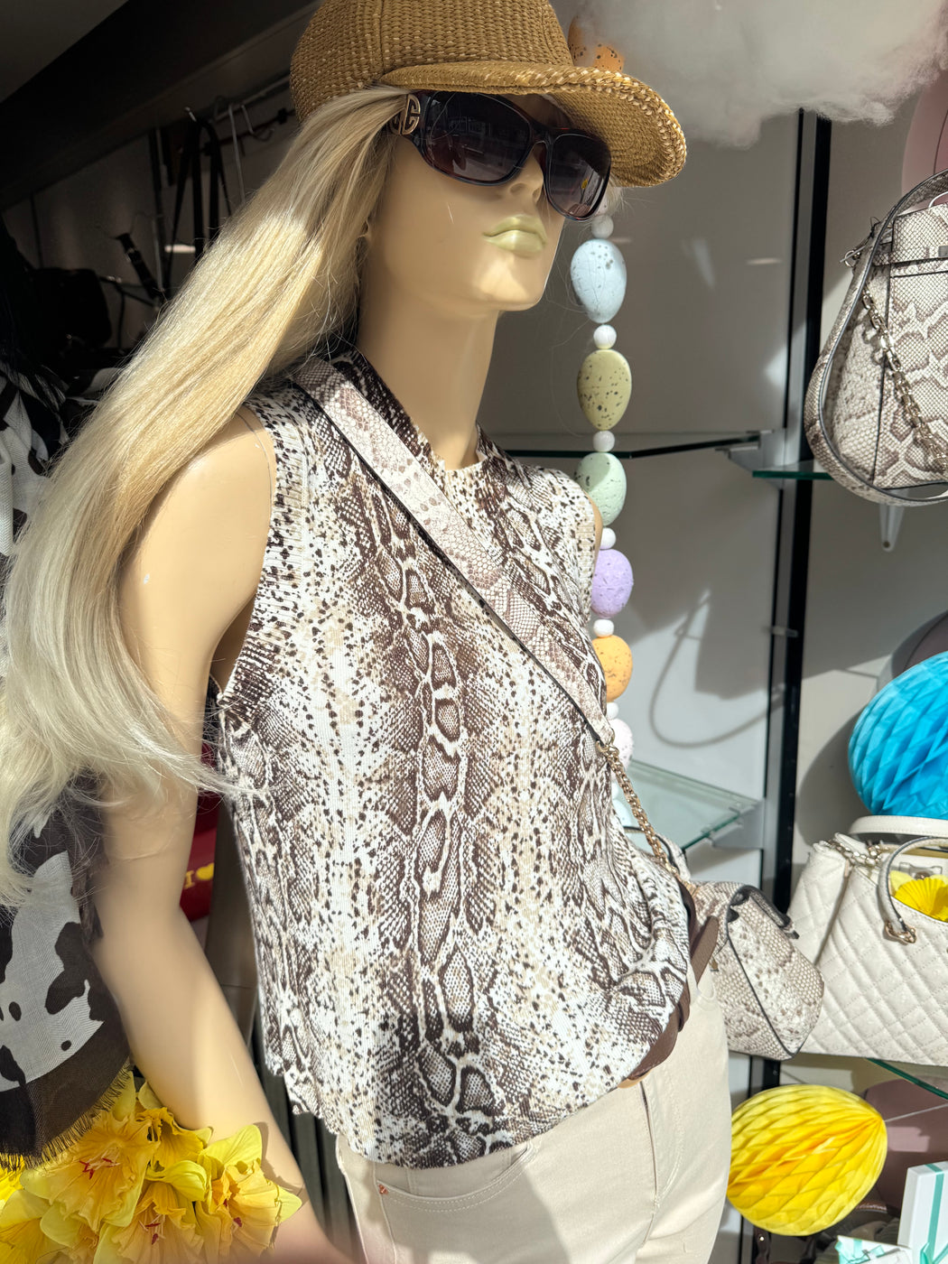 Guess Baseball straw cap AW5506POL01 - TAU