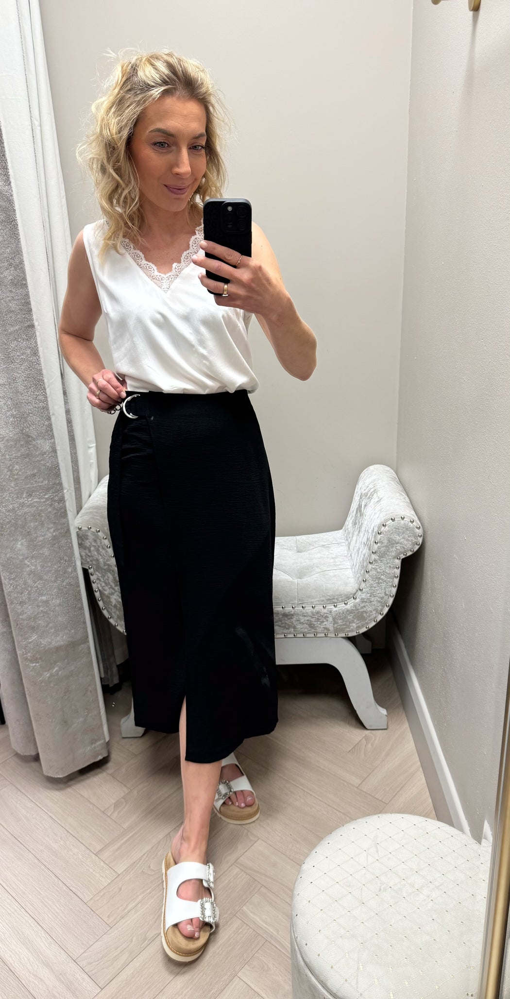 Greeny skirt