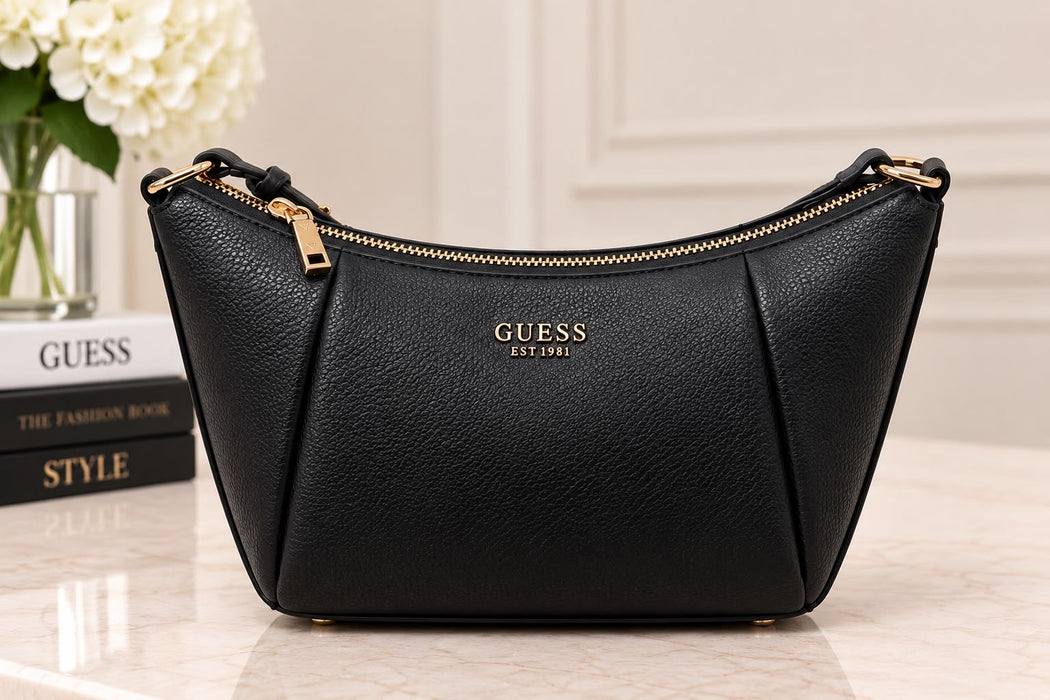Guess black bag melody bg973518