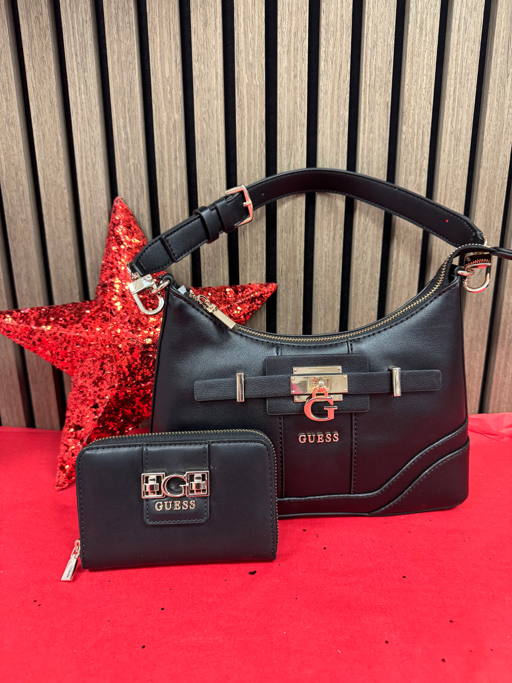 Guess Black GREYSON Bag. BG920618