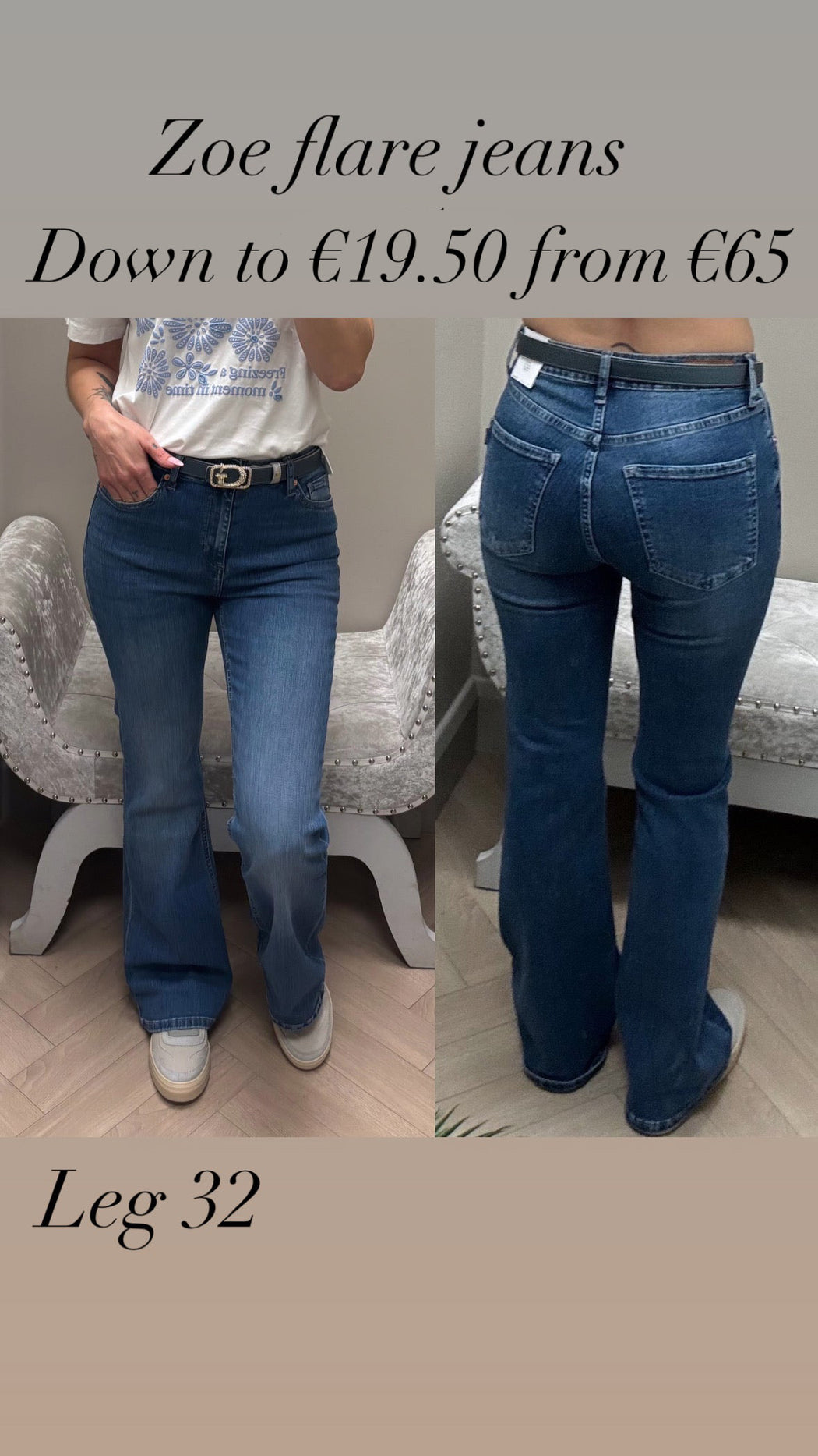 Zoe flare jeans