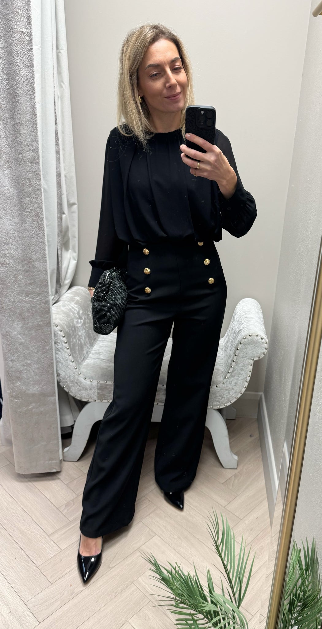 Chloe jumpsuit black
