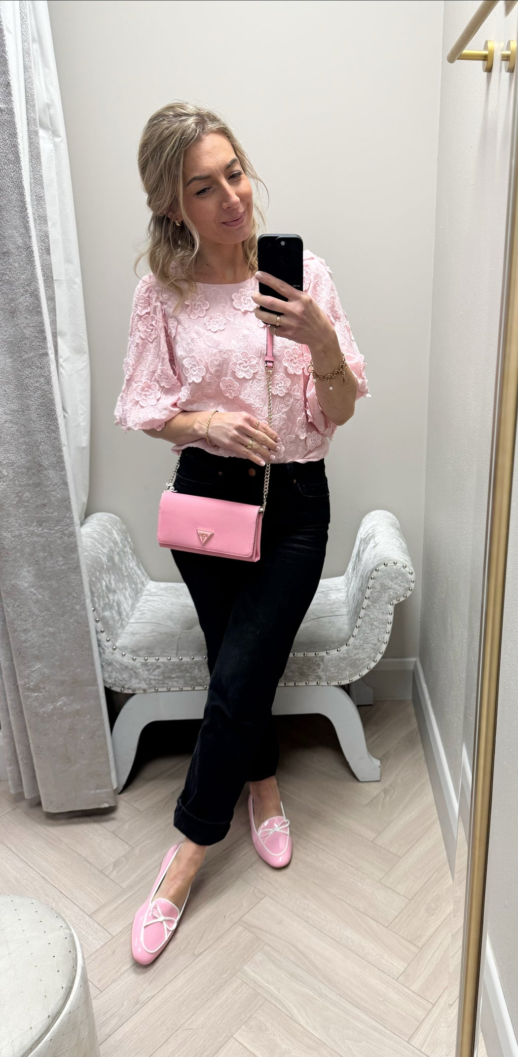 Guess pink Noelle mini ZG787975 crossbody