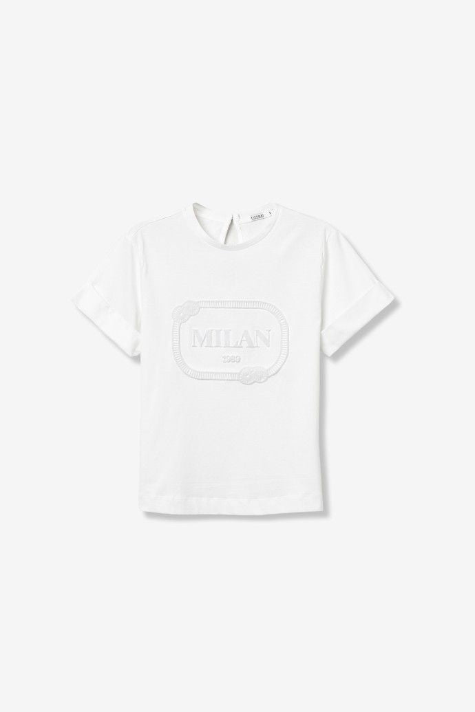 Spacy  cream t shirt