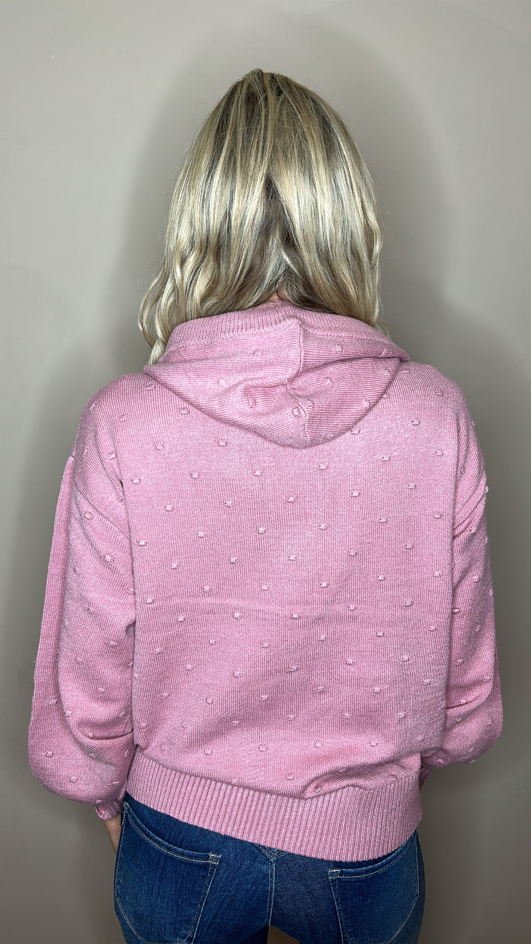 Jalapeno rose hooded sweater