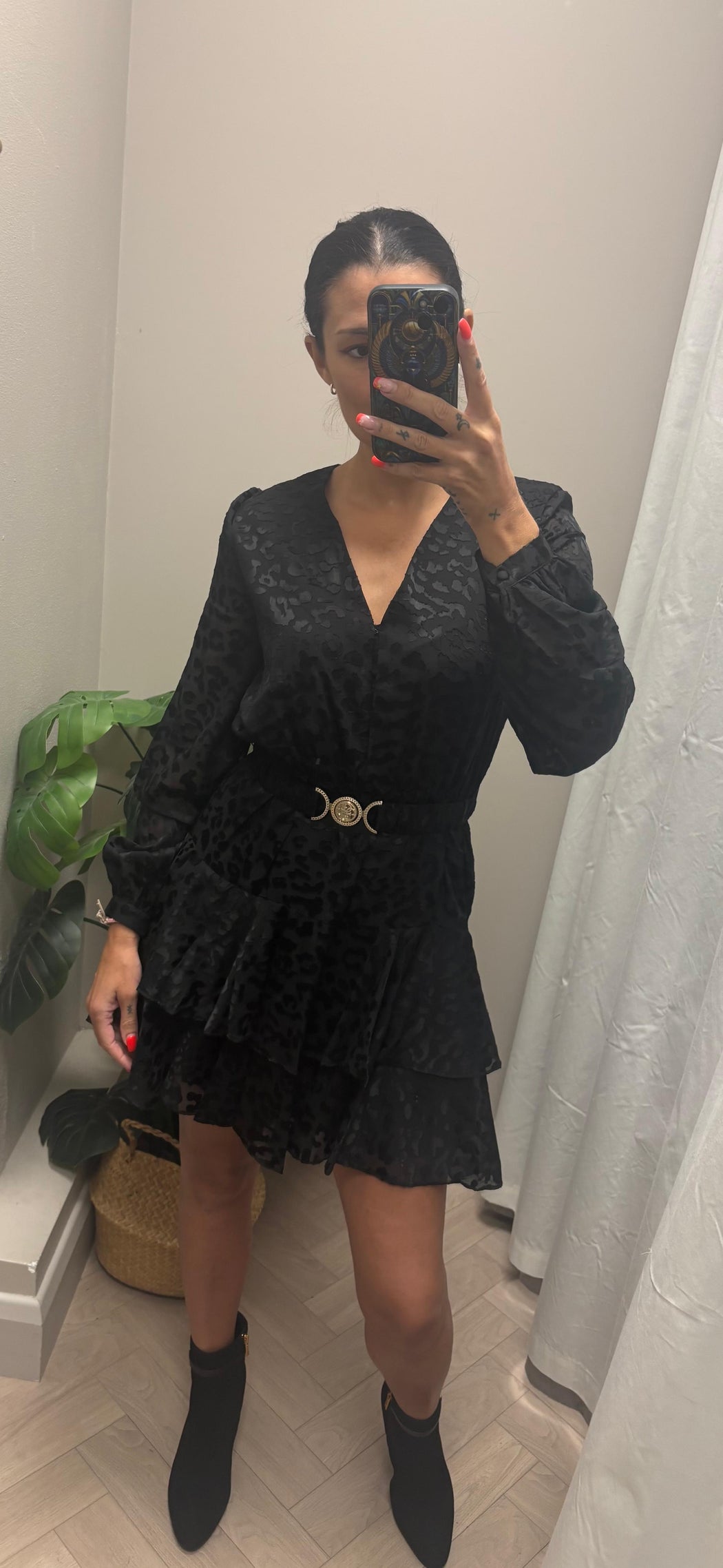 Guess black  Clarisse flare dress