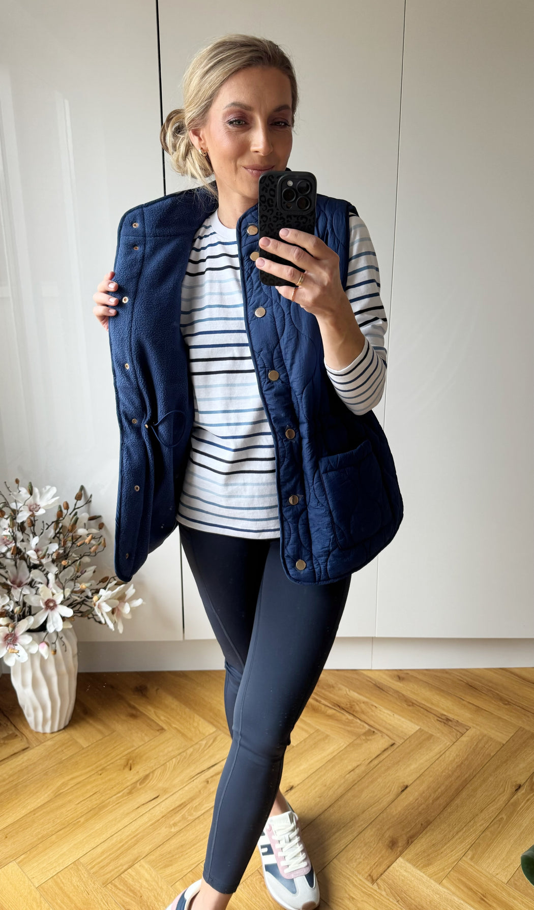 Mandy Gilet Blue