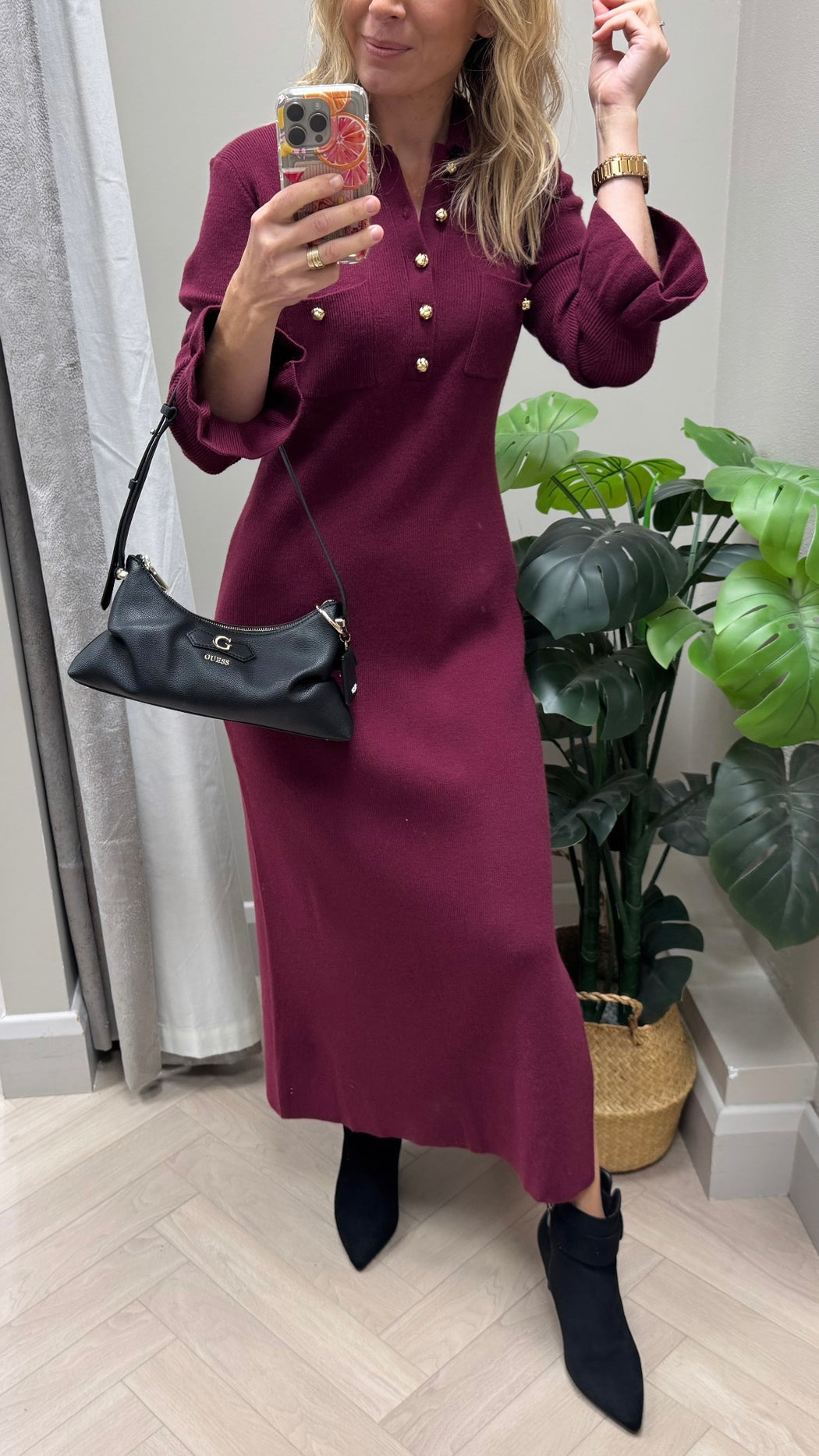 Plum Payton dress
