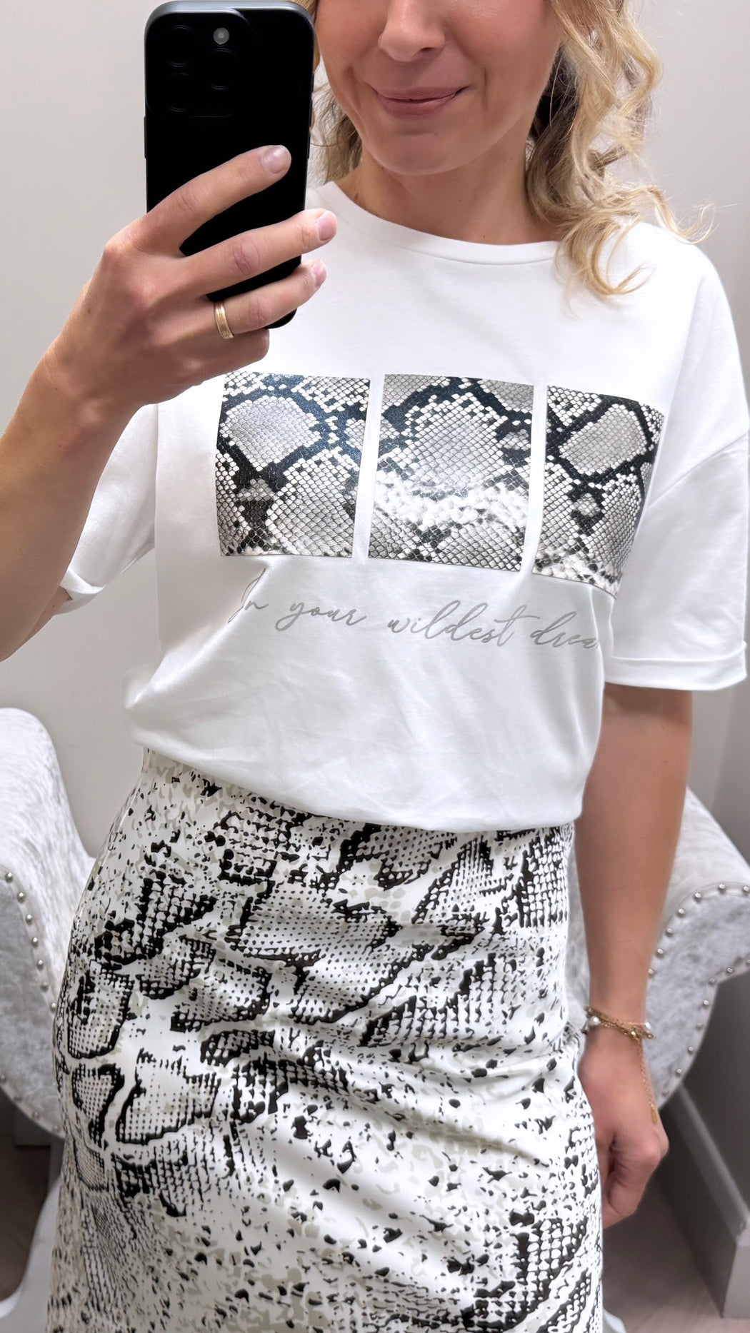 Veny python tee