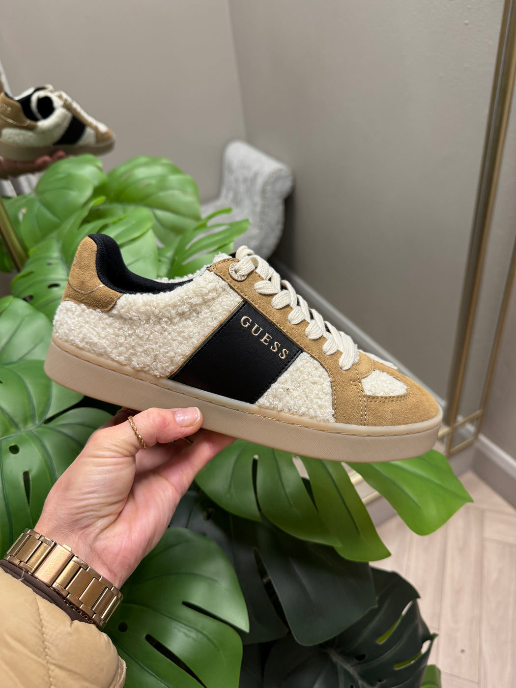 Guess teddy trainer flfjr9esu12