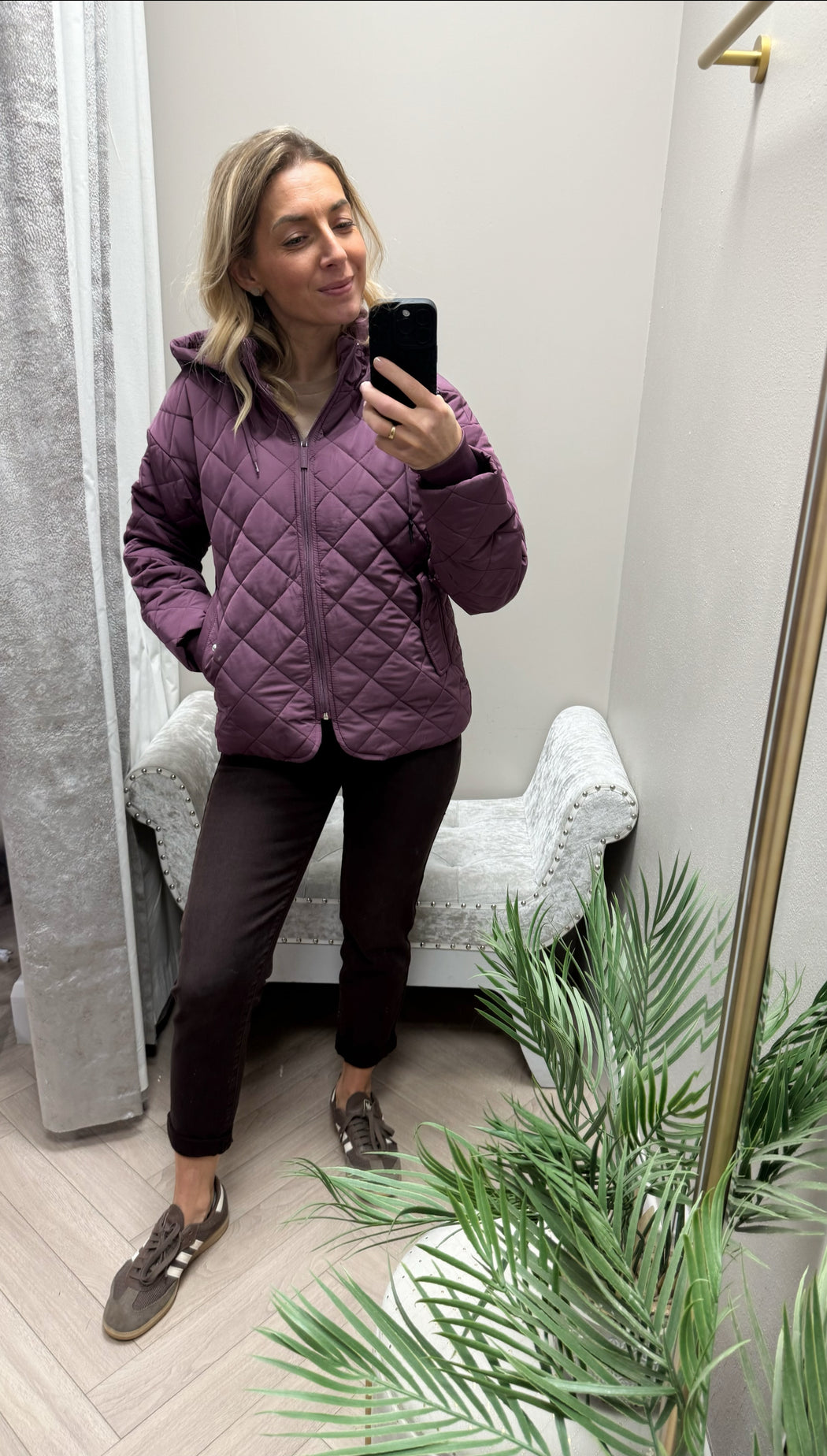 Fia Jacket Plum