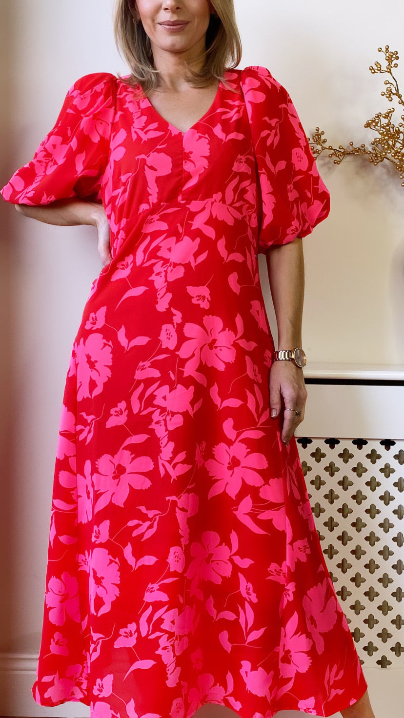 Red Doris dress
