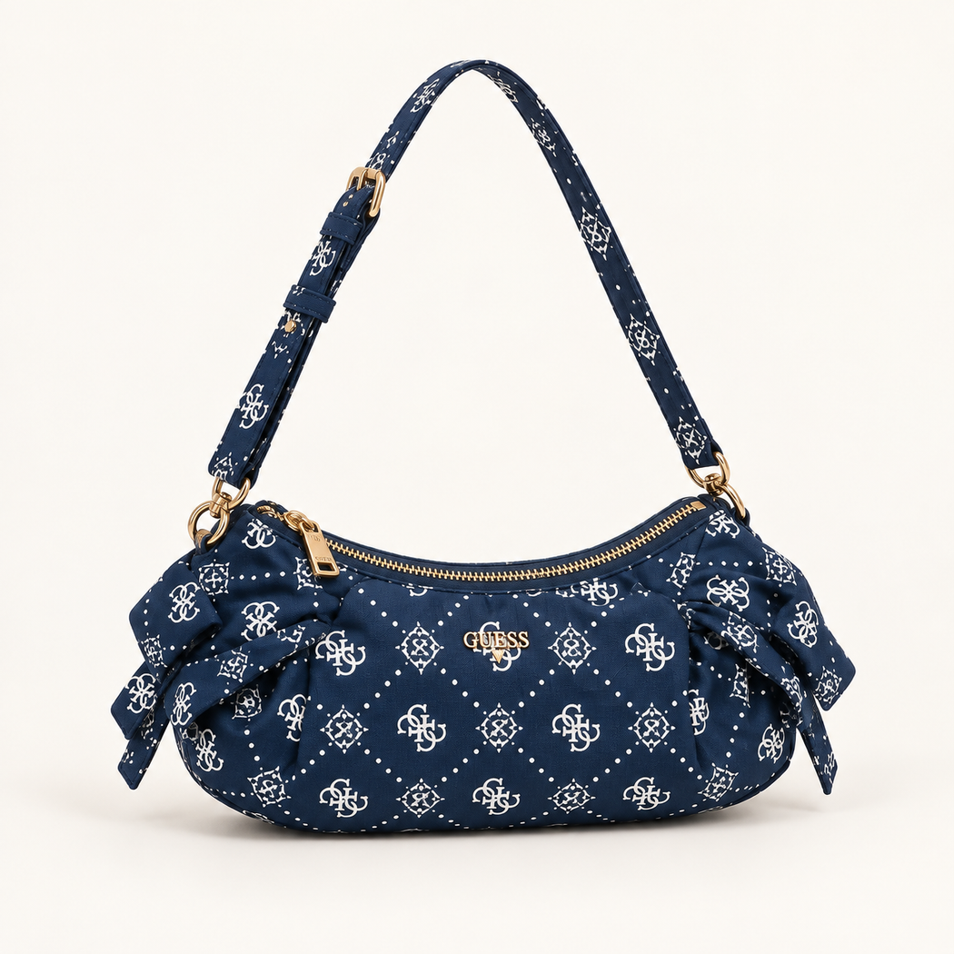 Guess ALLEGRA Blue Logo Bag. GP248918