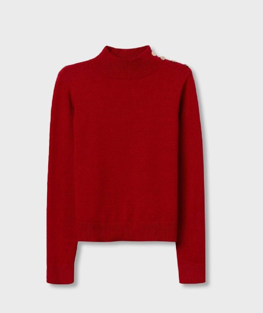 Red Bauhaus knit