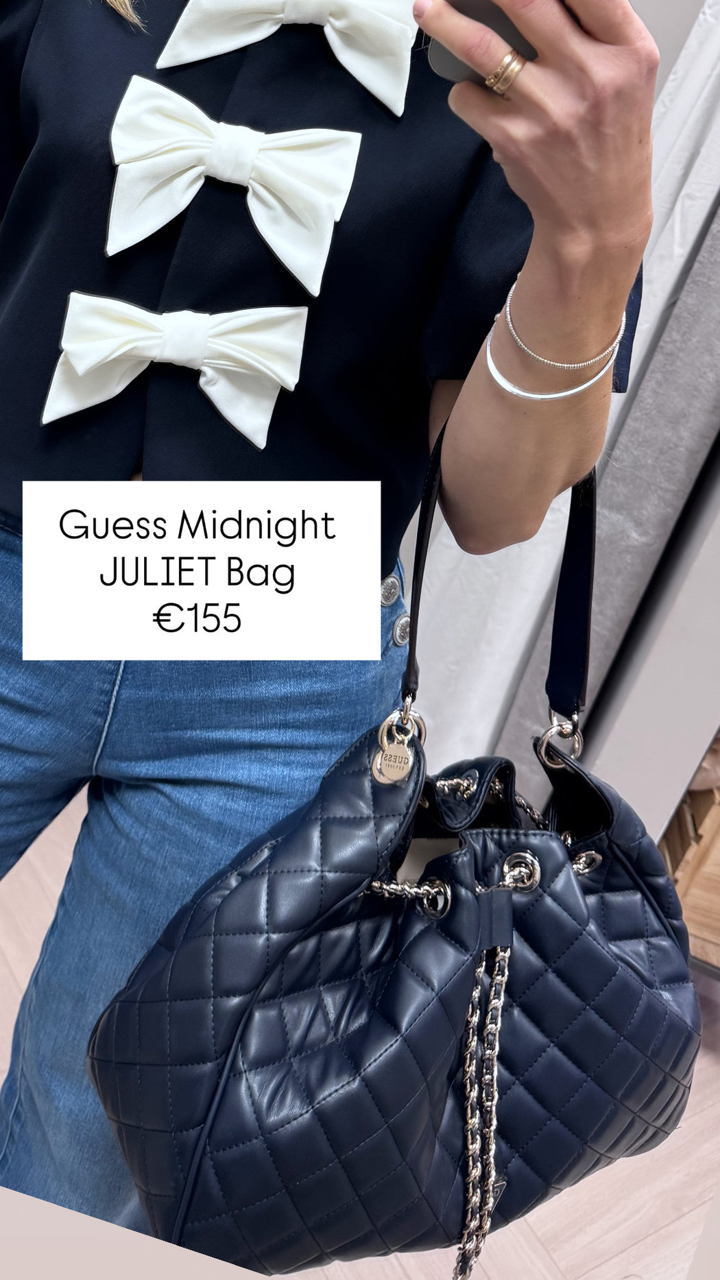 Guess Midnight JULIET Bag. QG245601