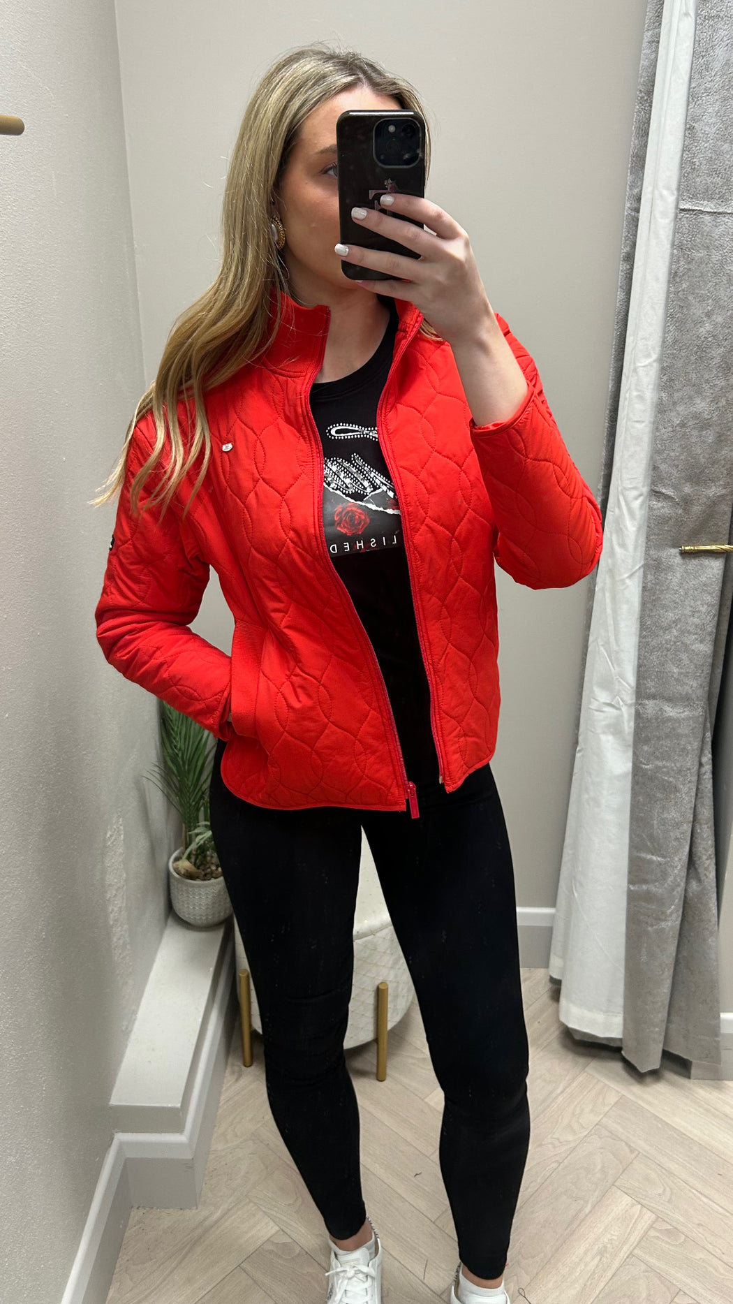 Aine Jacket Tomato red