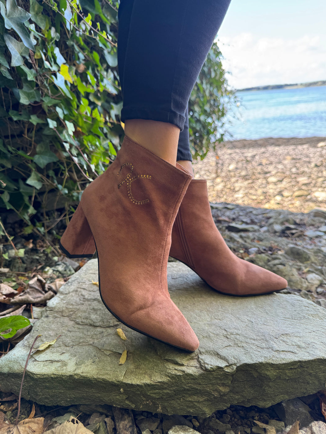 Catterton rustic ankle boots