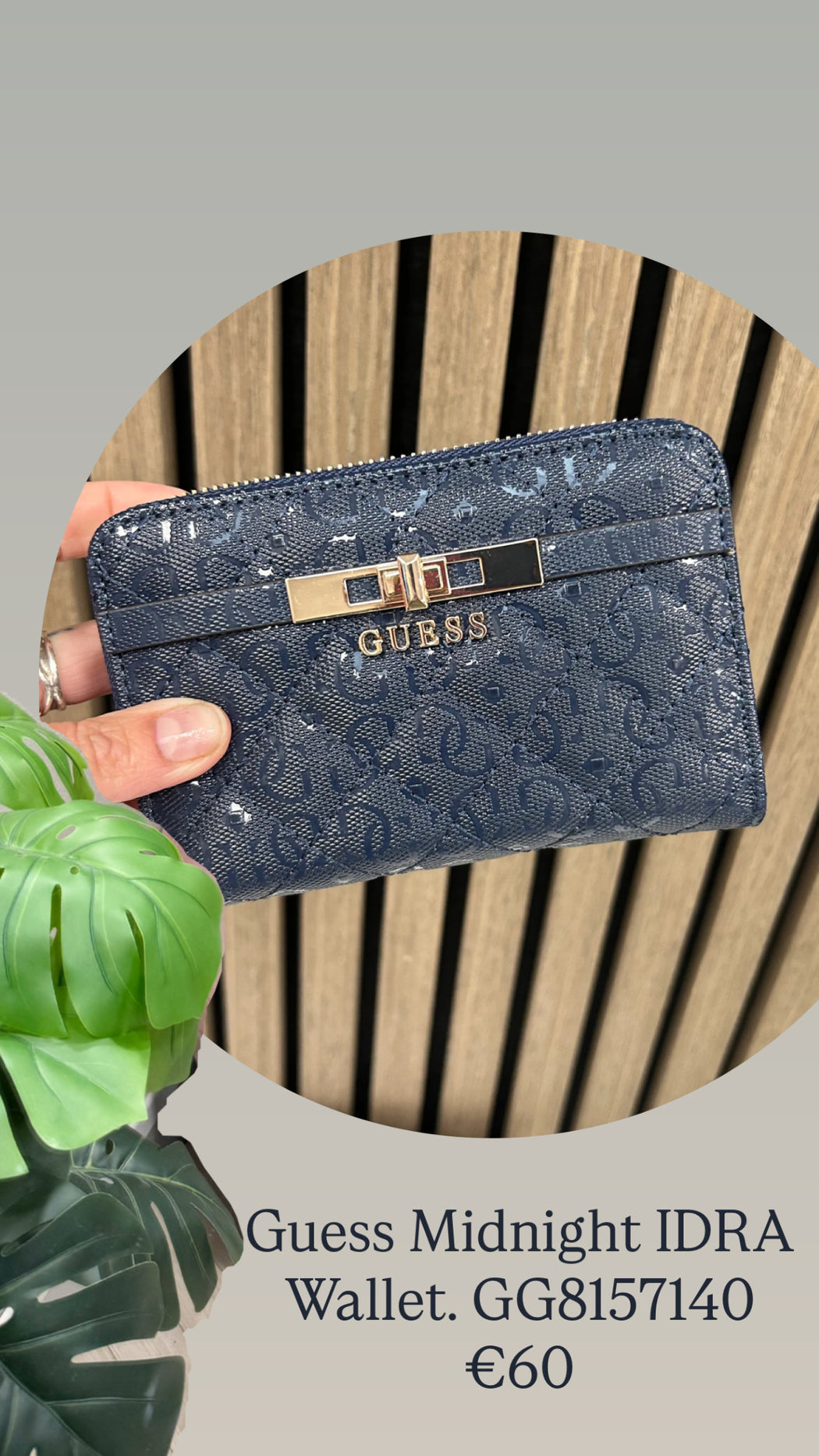 Guess Midnight IDRA Wallet. GG8157140