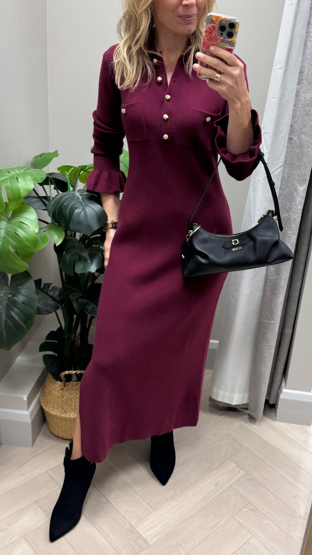 Plum Payton dress