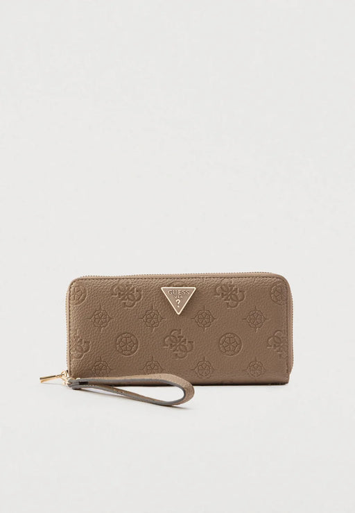 Guess CRESIDIA dark taupe Logo Wallet. PD9888146.