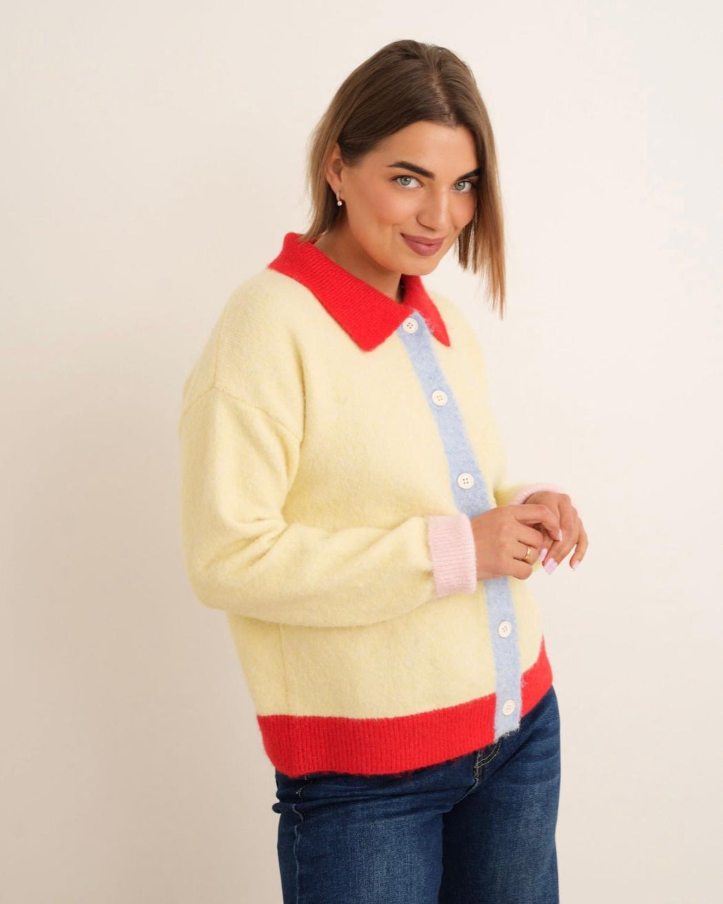 Margo  yellow cardigan