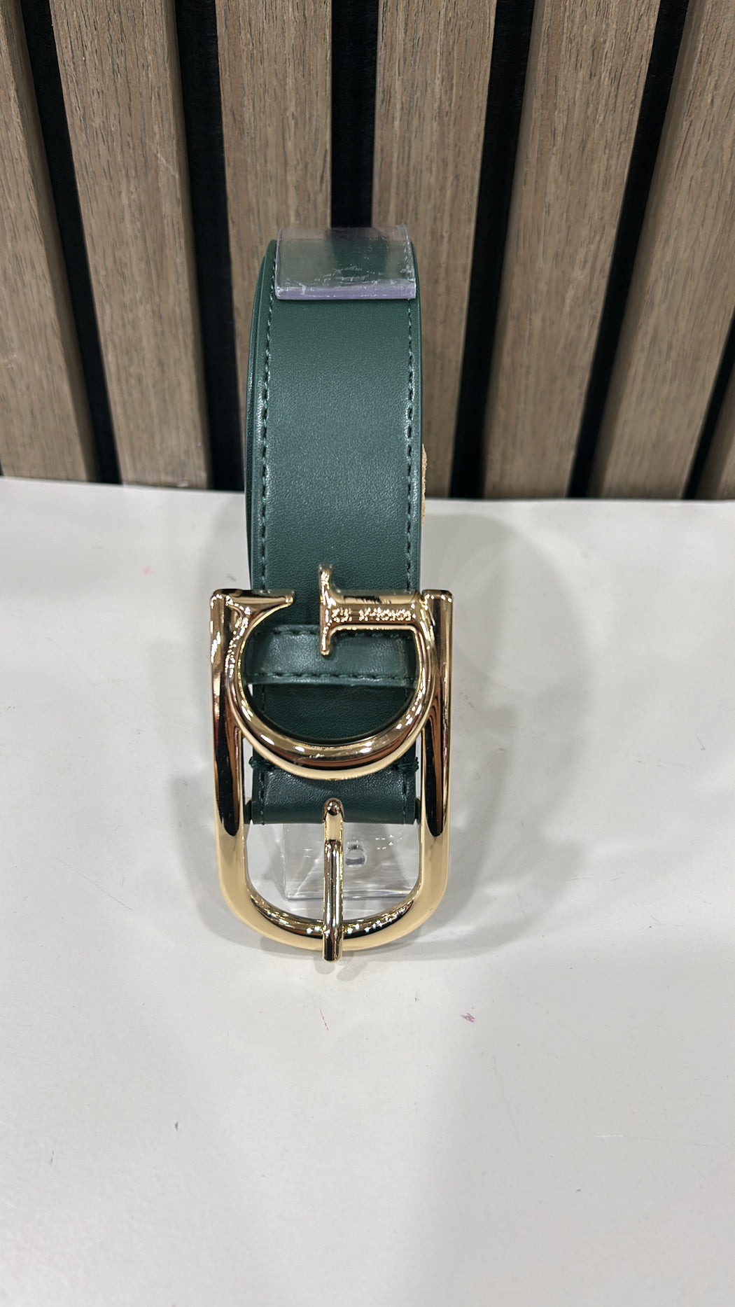 Guess green G belt BW9200P5135