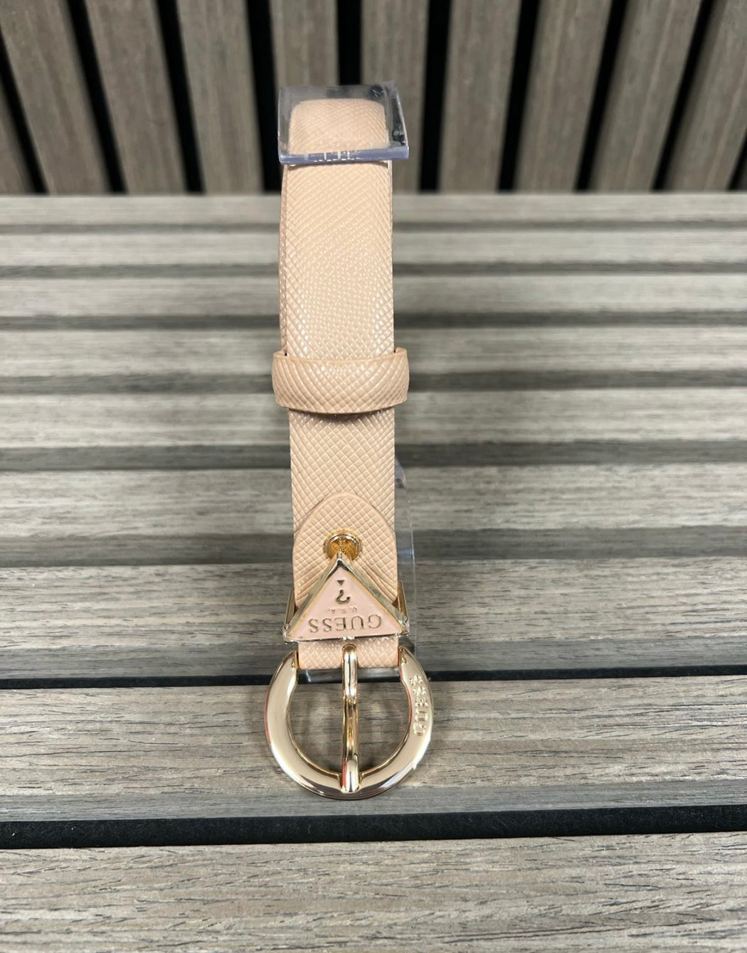 BW9071P4125 guess G tan belt