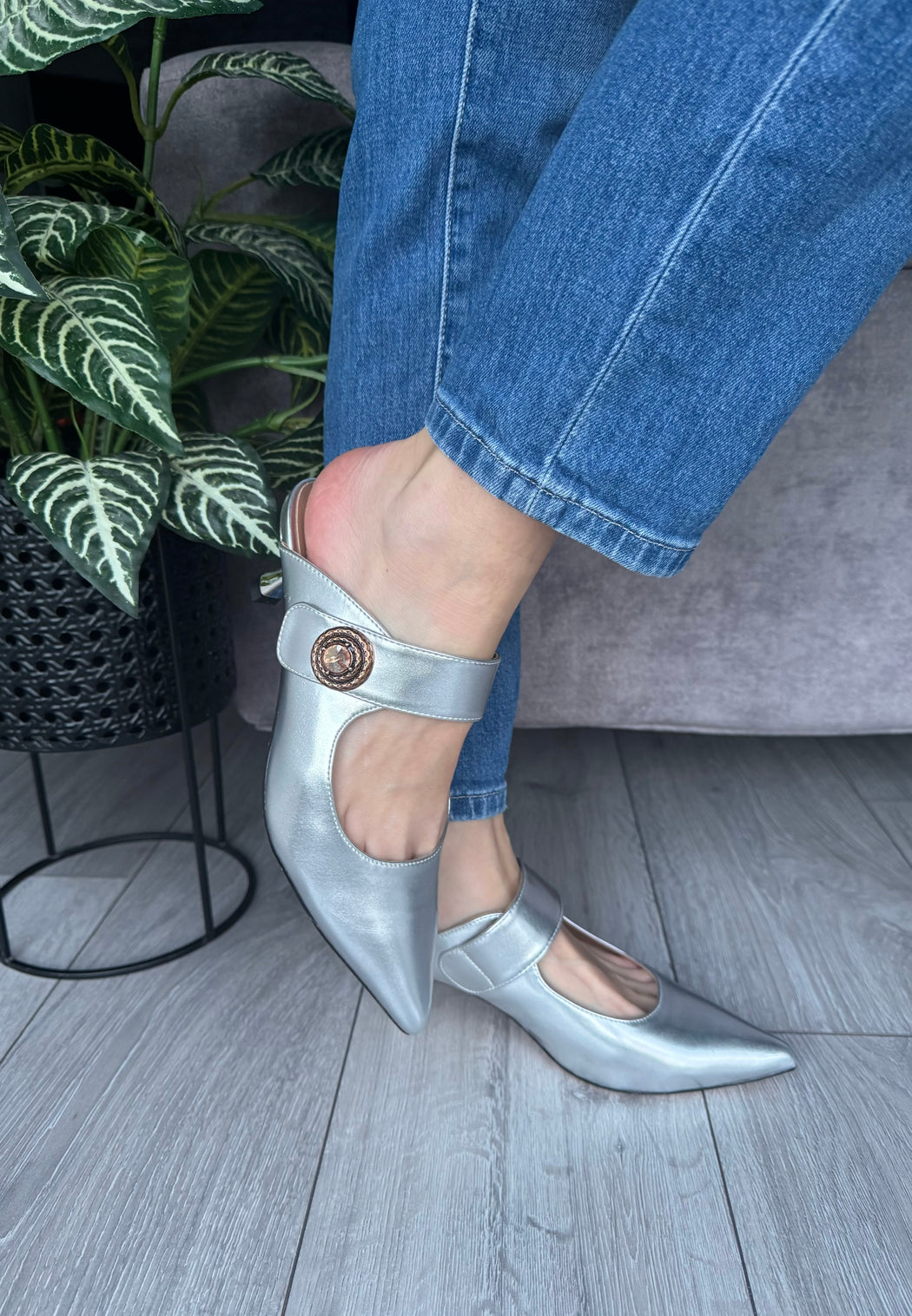 Sofitel silver heels