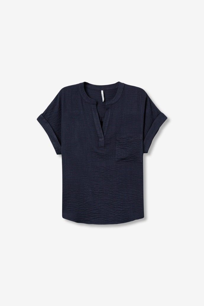 Caminho navy top