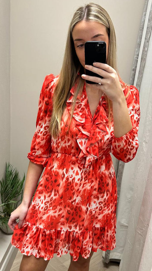 VICKY CORAL MINI DRESS